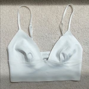 Free People Sage Longline Neo Bralette in Ivory